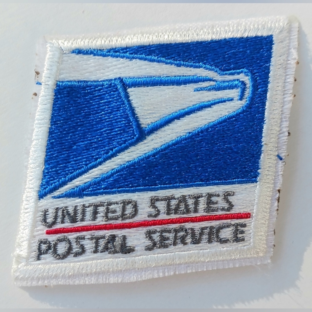 United States Postal Service USPS Patch Logo Eagle Emblem IronOn Collectible New